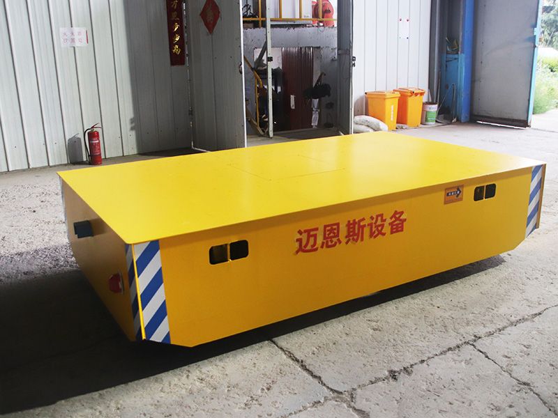 恭祝寧波宏峰環(huán)保無(wú)軌電動(dòng)平車(chē)3噸機(jī)型成功交付