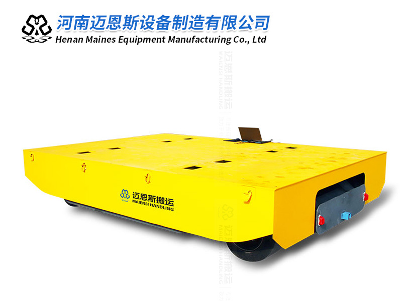 自動調(diào)平式無軌電動平車試機成功