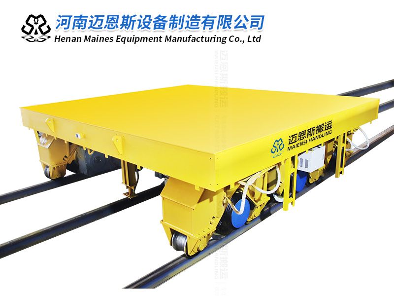 載重180噸鋁水包電動轉(zhuǎn)運車試機成功