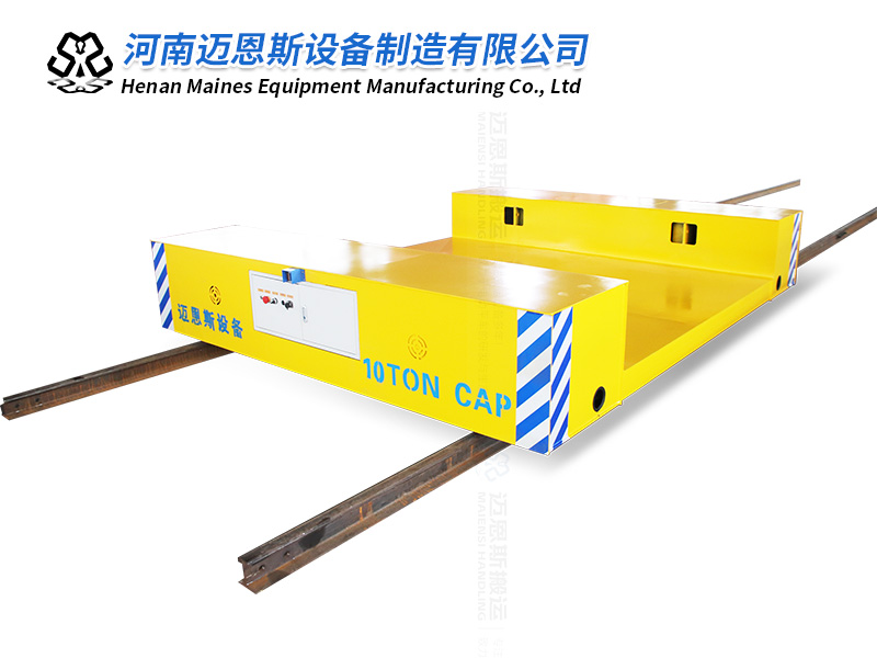 凹形軌道搬運(yùn)車(chē)成功試機(jī)