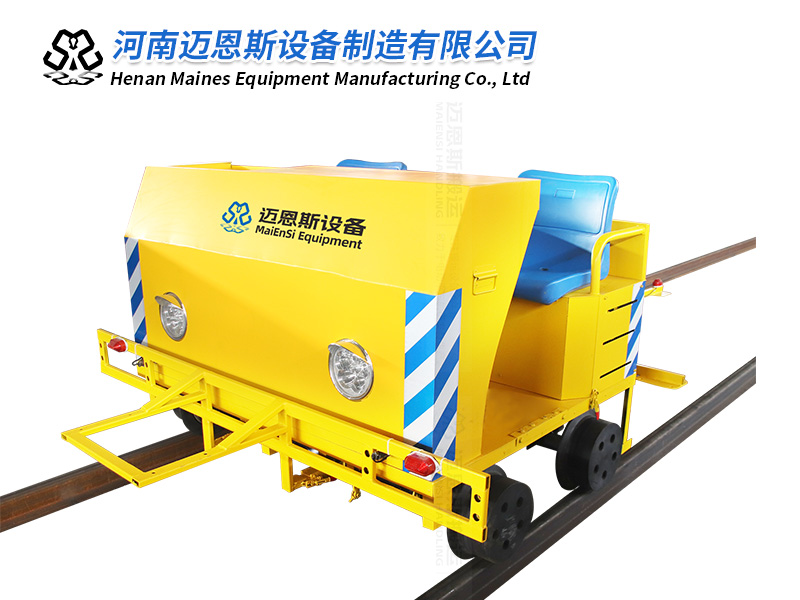 鋰電池軌道檢修車試機(jī)成功